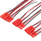 20pcs 100mm 150mm 200mm Jst Male Female Connector Plug For Rc Lipo Battery Car Boat Drone Airplane ( 10 Pair ) - Parts &amp; Accs