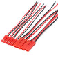 20pcs 100mm 150mm 200mm Jst Male Female Connector Plug For Rc Lipo Battery Car Boat Drone Airplane ( 10 Pair ) - Parts &amp; Accs