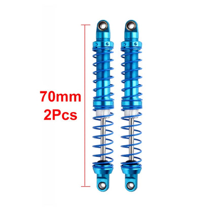 INJORA Metal Shock Absorbers 80 90 100 110 120mm Oil Damper for 1/10 RC Car Truck Crawler Axial SCX10 TRX4 Redcat Gen8