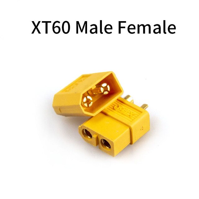 1/5/10pcs 1/5/10pairs Xt60 Xt-60 Male Female Bullet Connectors Plugs For Rc Lipo Battery - Connectors